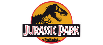 Jurassic Park logo for Sega Genesis